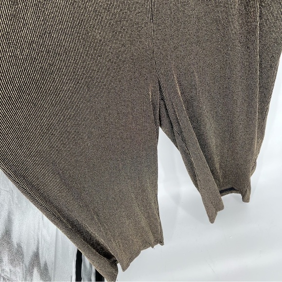 NWT Torrid Glitter Knit Sweetheart Neck Jumpsuit‎ Plus Size 30 Gold Brown - Picture 7 of 14